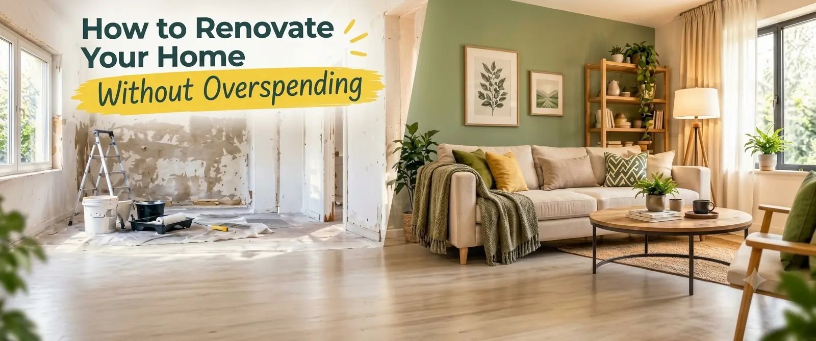 How to Renovate Your Home Without Overspending